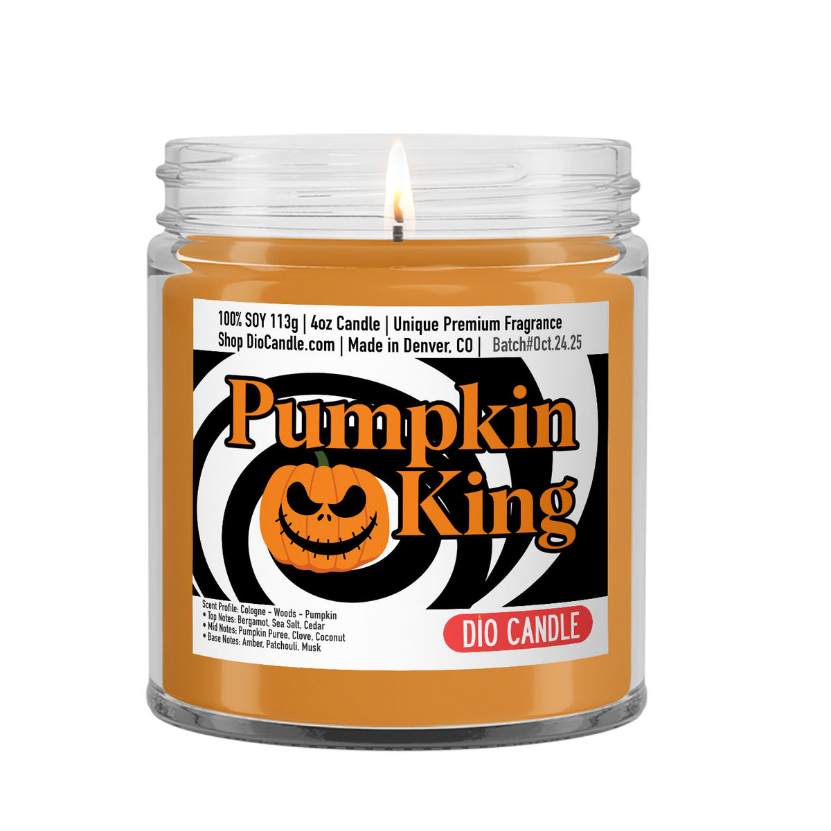 Pumpkin King Candle