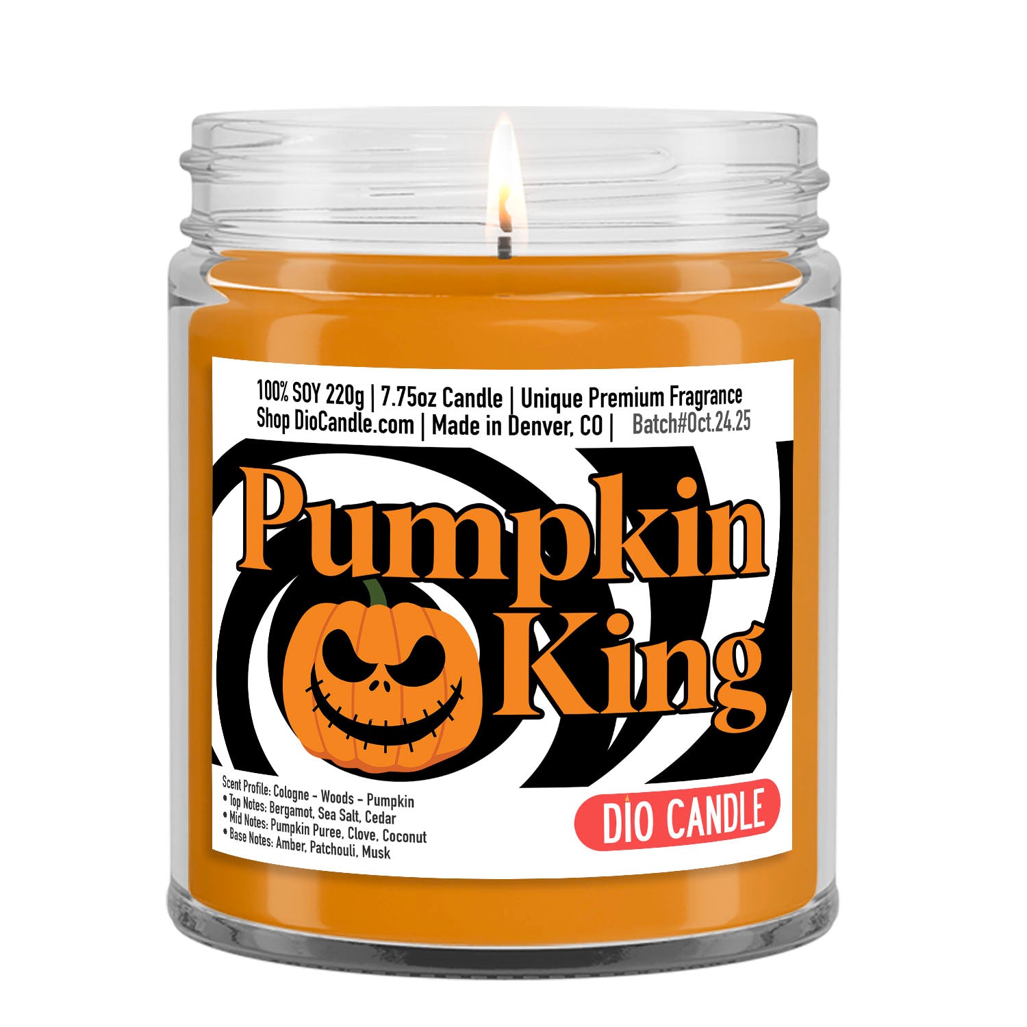 Pumpkin King Candle