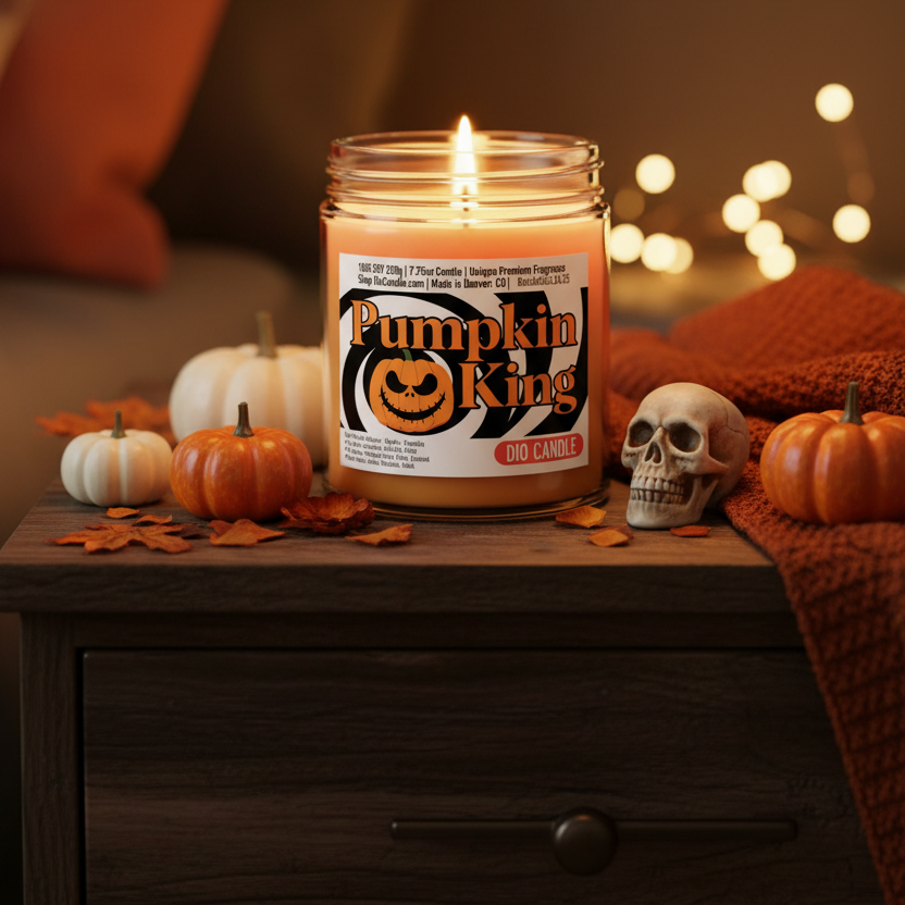 Pumpkin King Candle