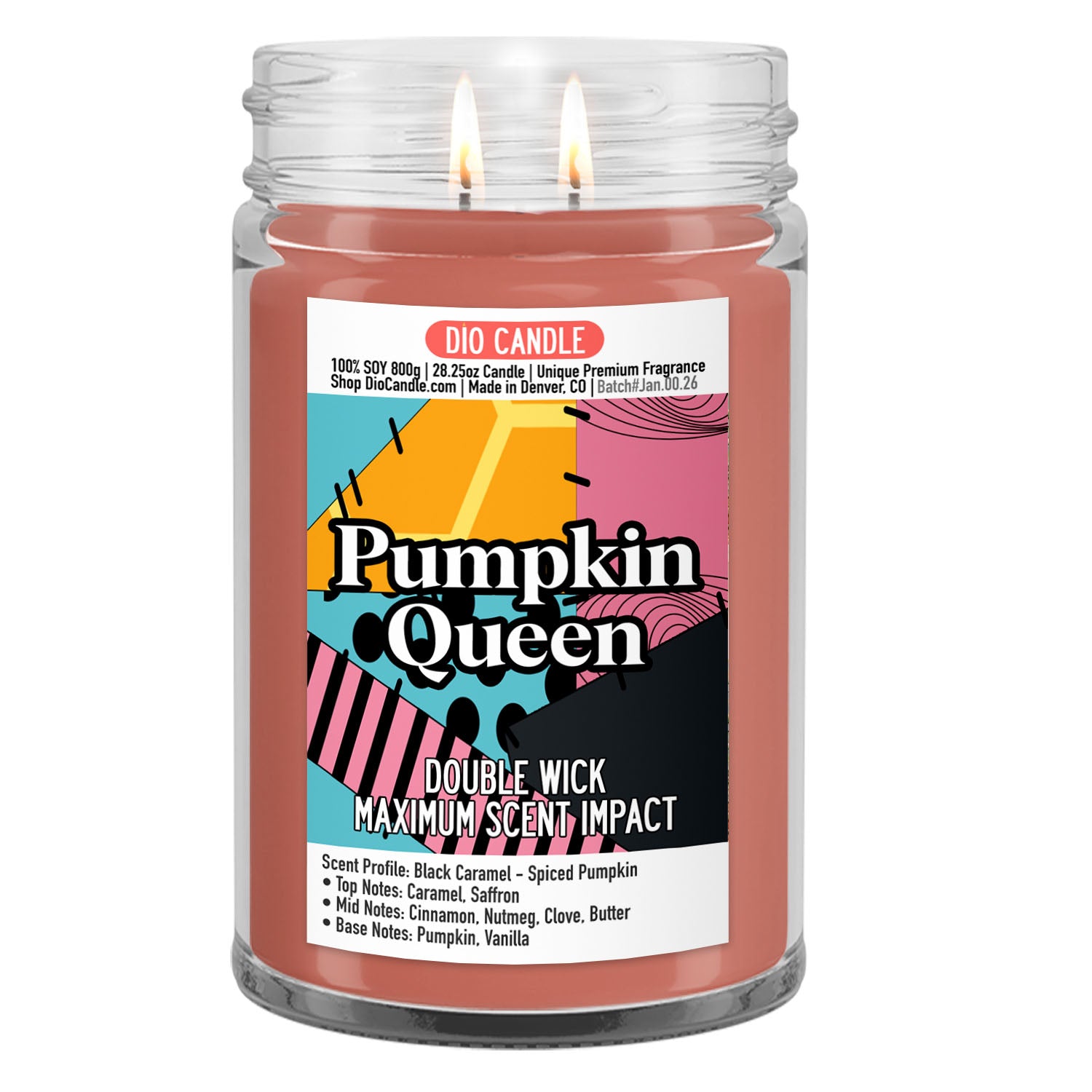 Pumpkin Queen Candle