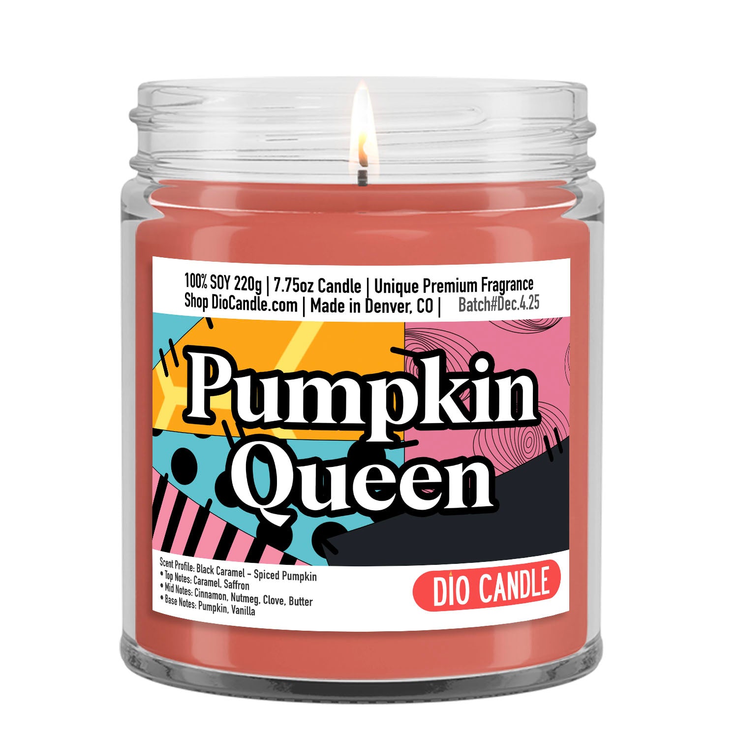 Pumpkin Queen Candle