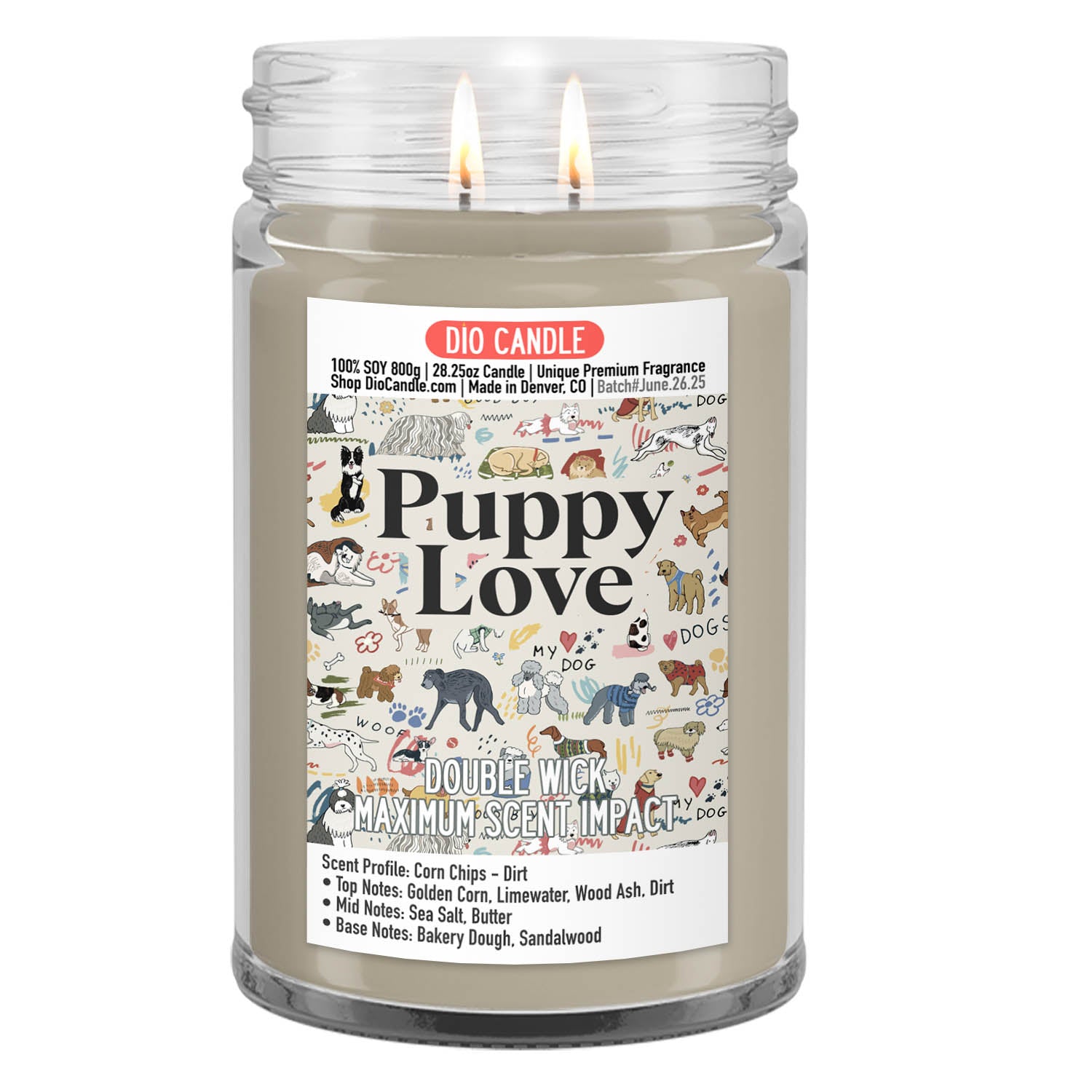 Puppy Love Candle