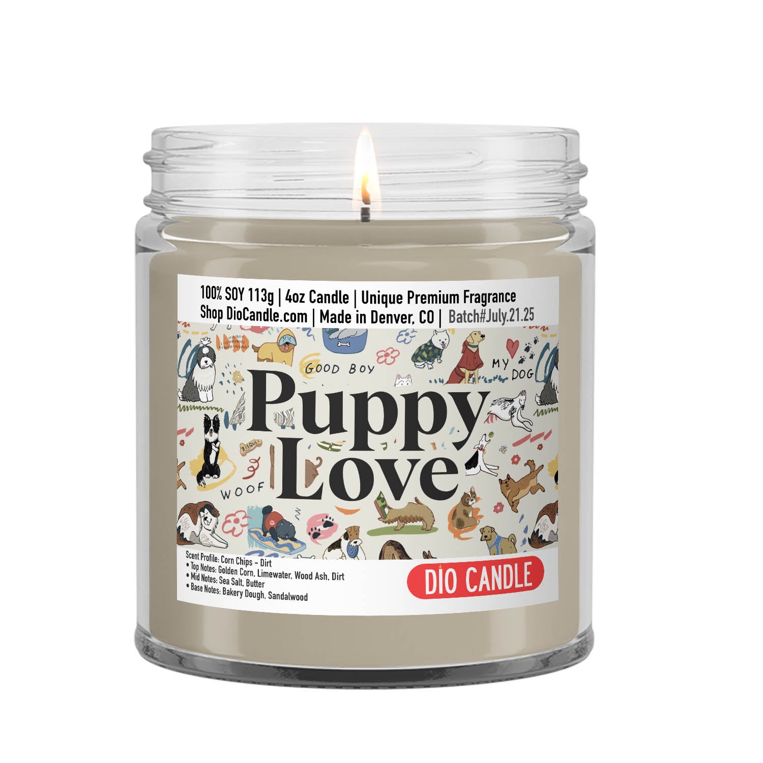 Puppy Love Candle