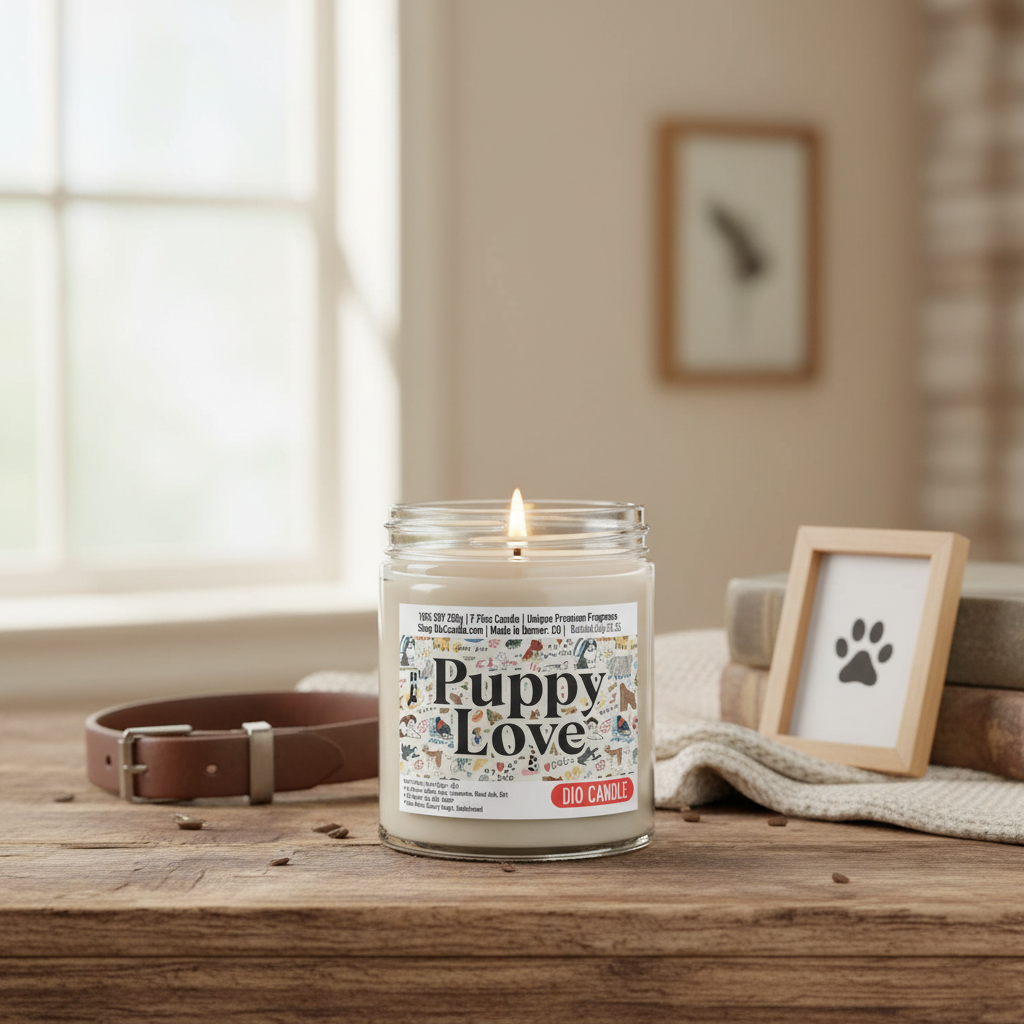 Puppy Love Candle