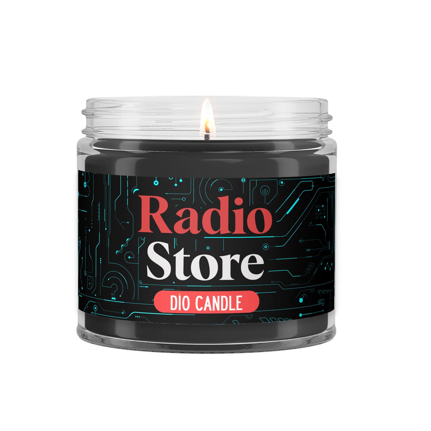 Radio Store Candle