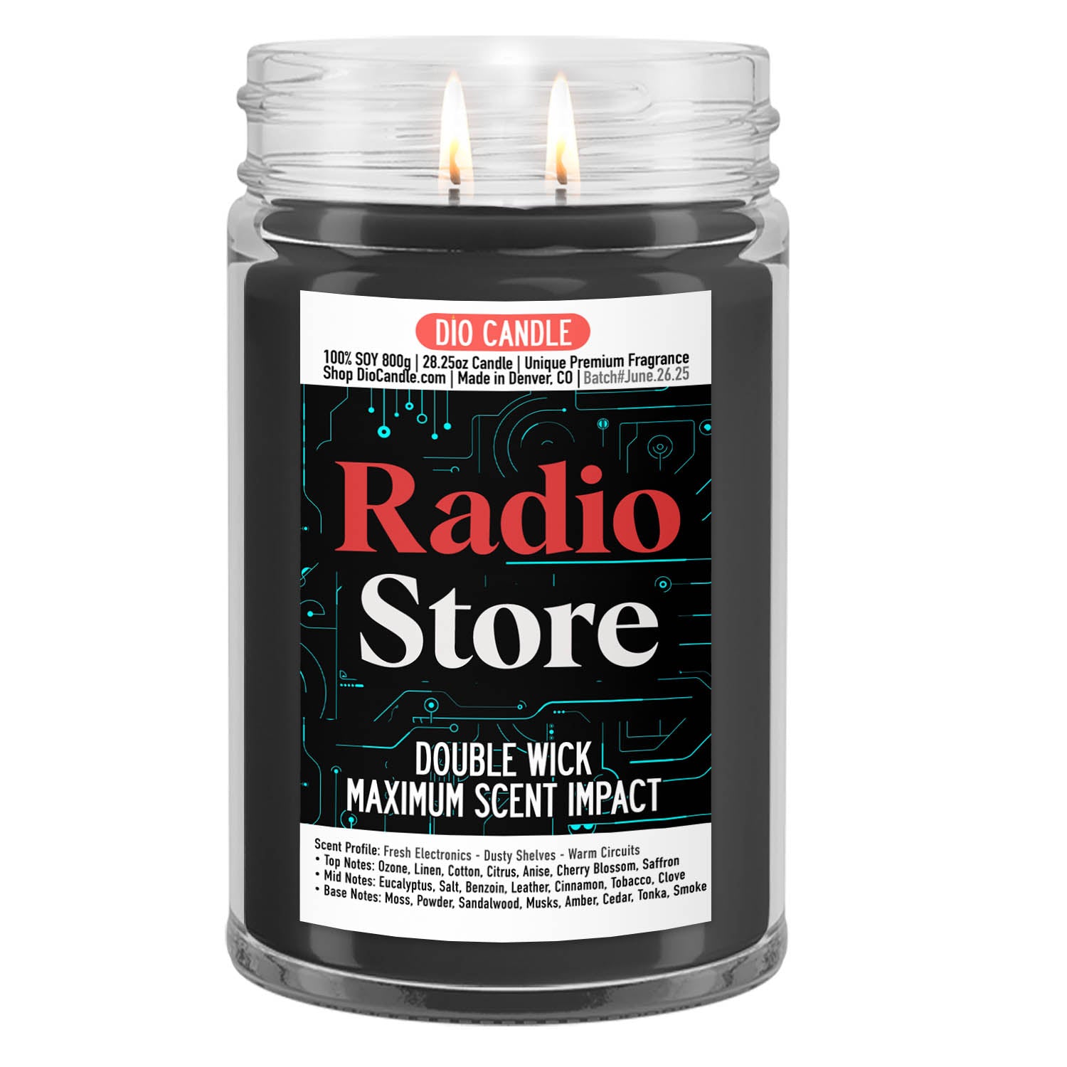 Radio Store Candle