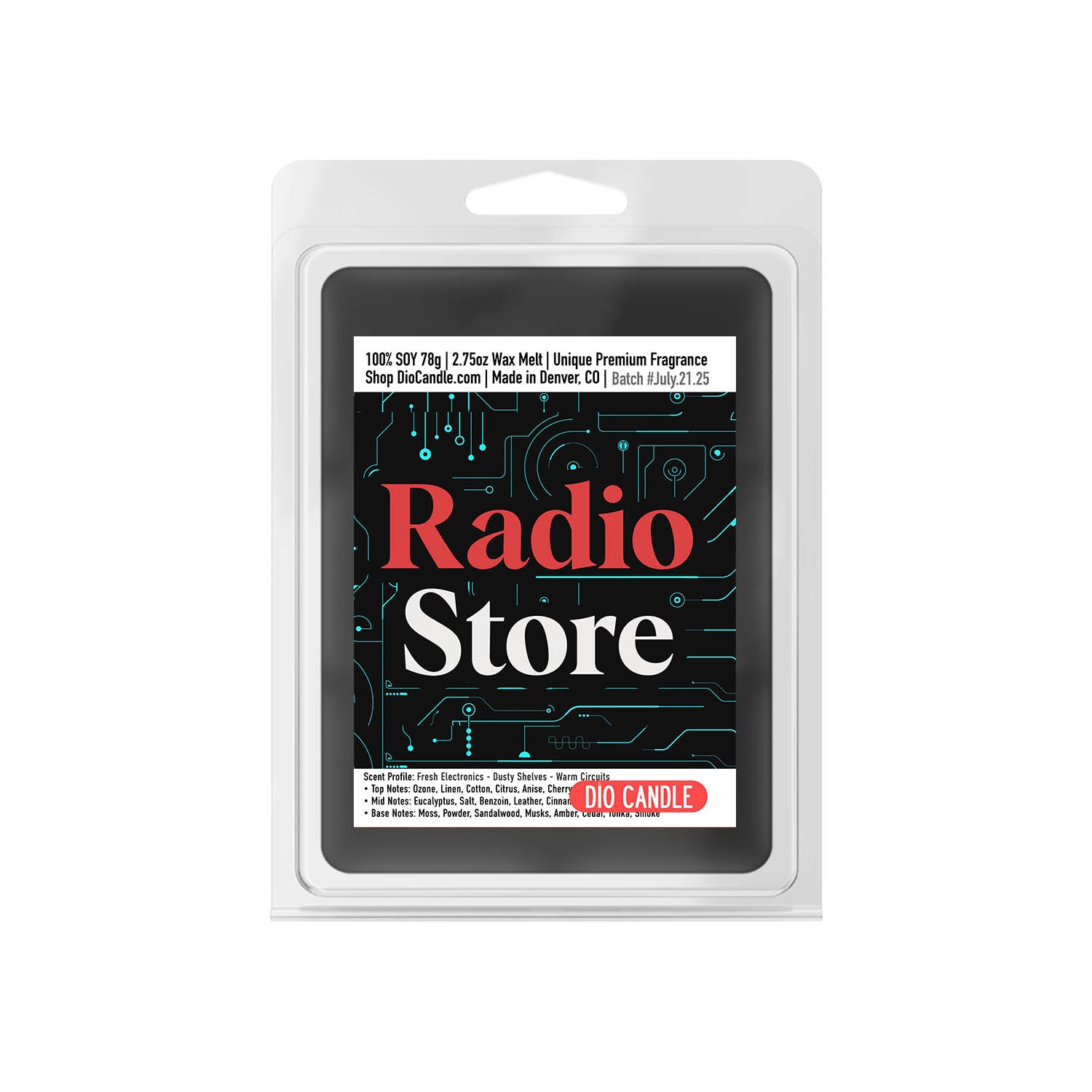 Radio Store Candle