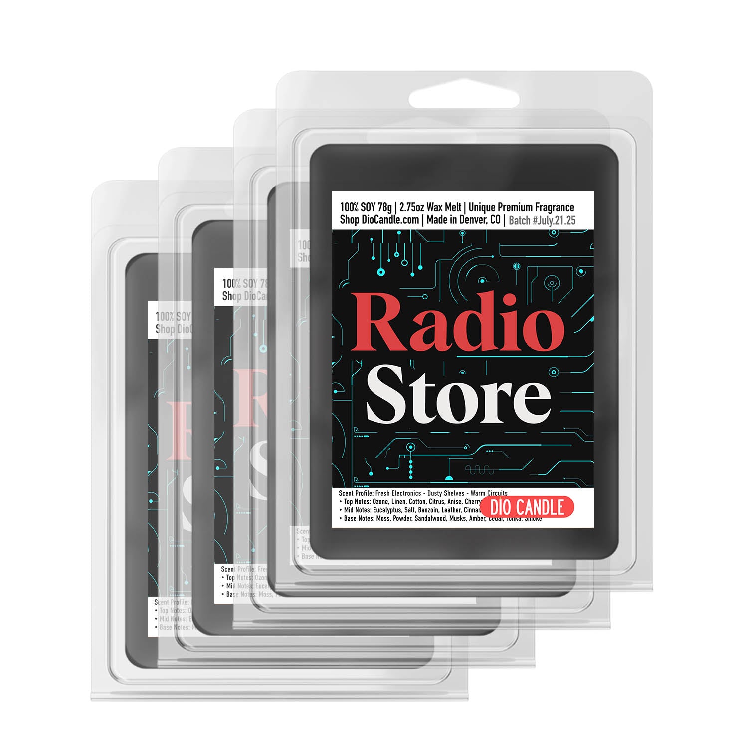 Radio Store Candle