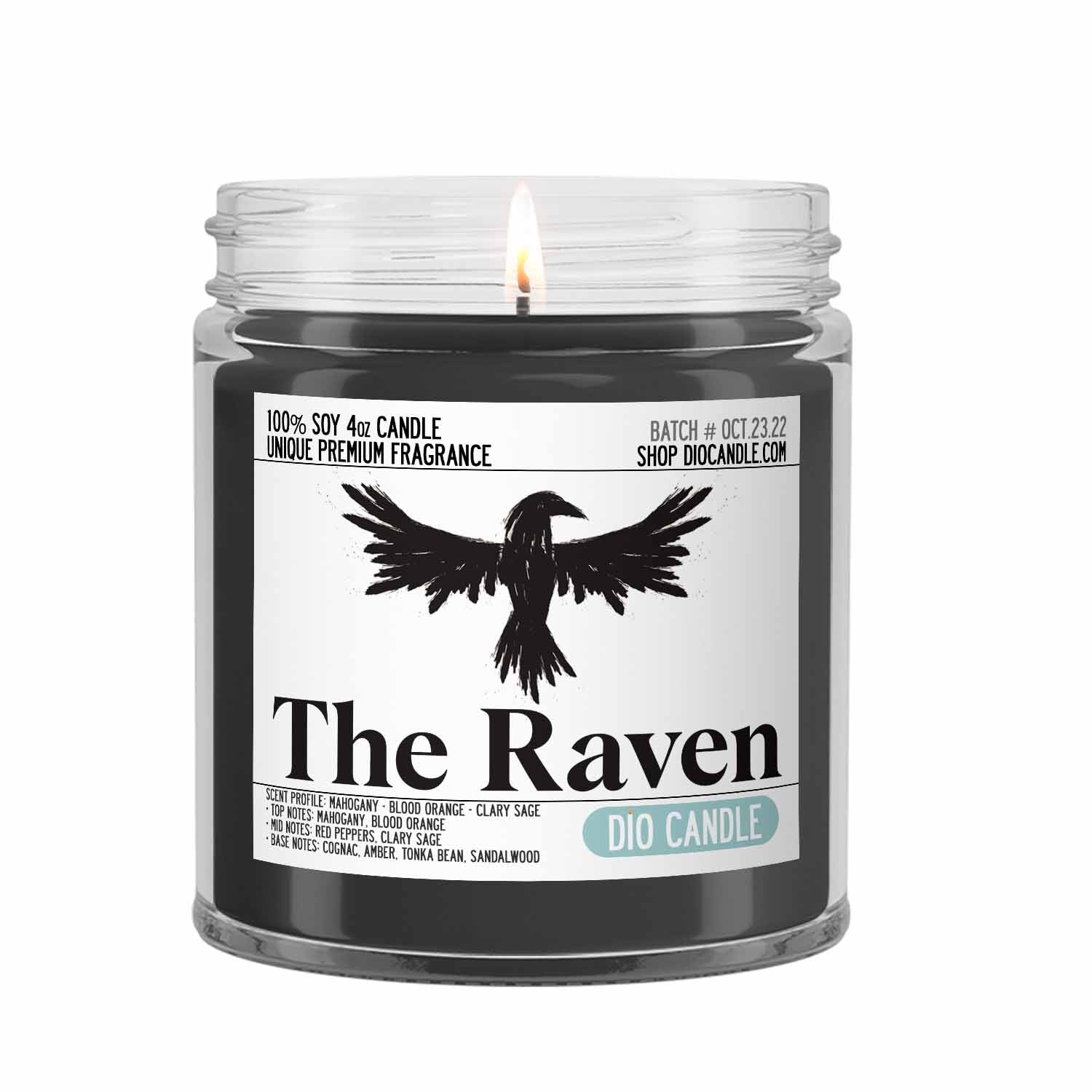 Raven Candle