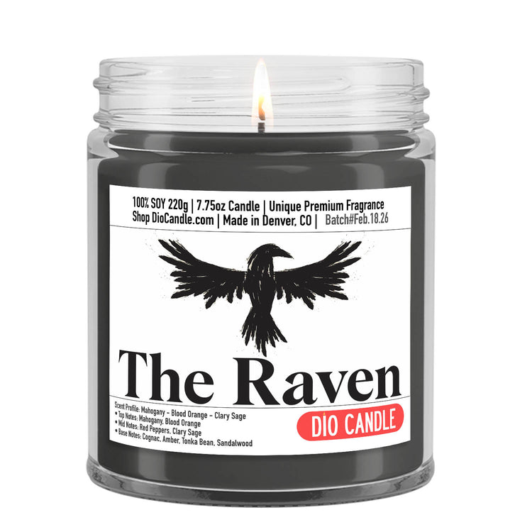 Raven Candle
