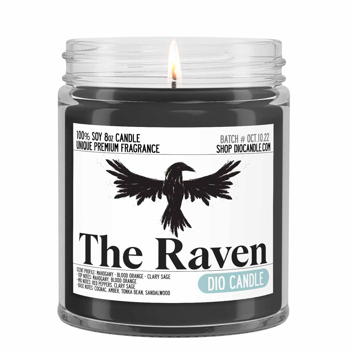 Raven Candle