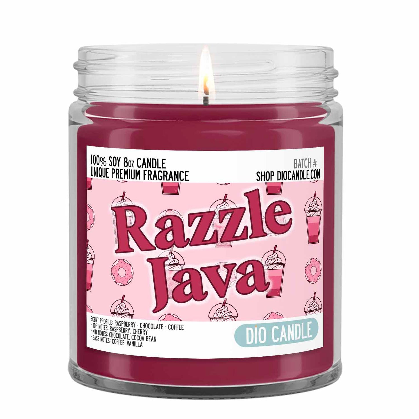 Razzle Java Coffee Candle