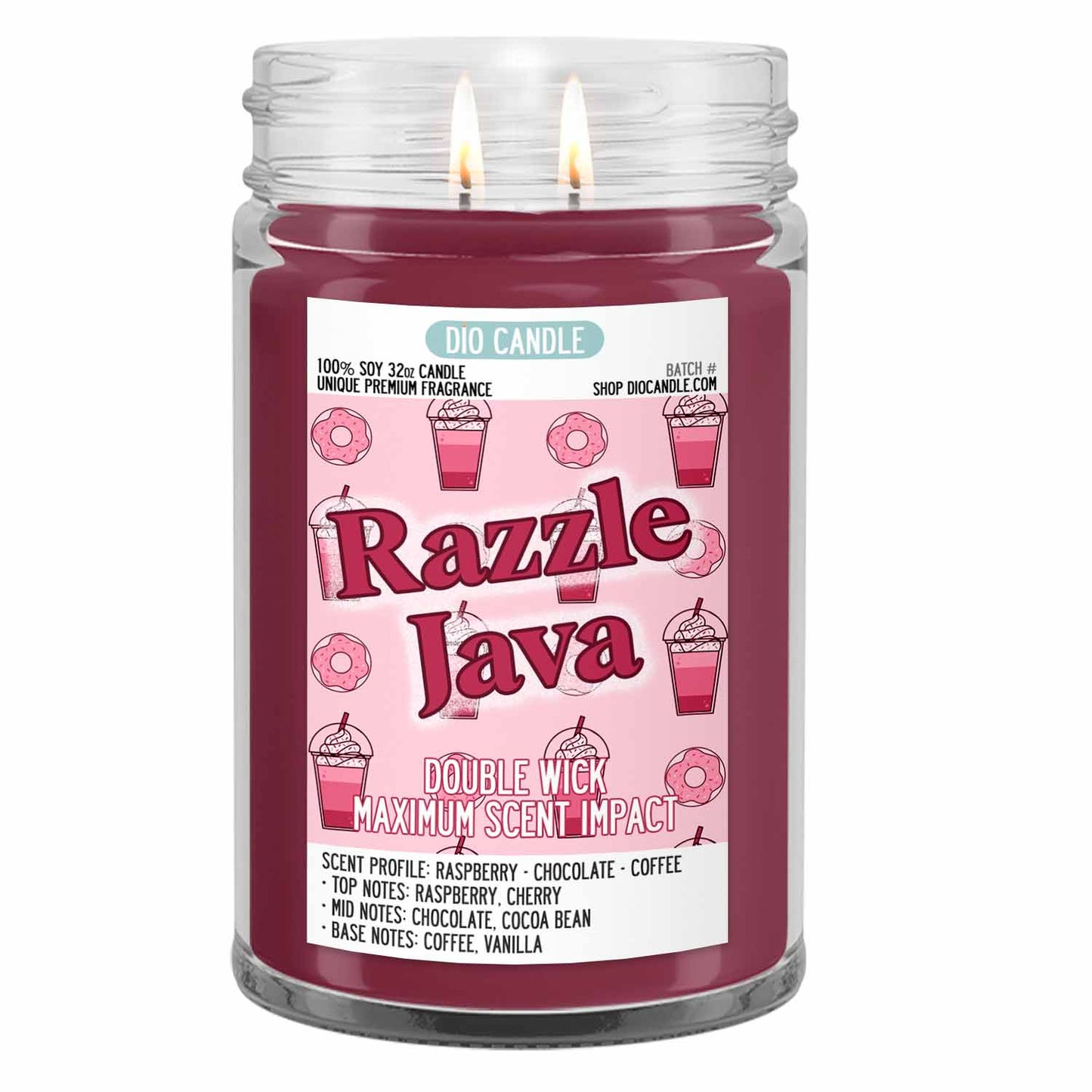 Razzle Java Coffee Candle