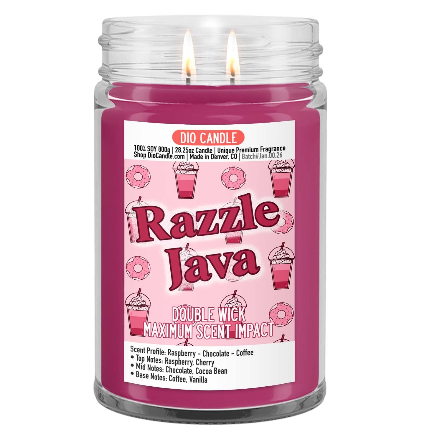 Razzle Java Coffee Candle