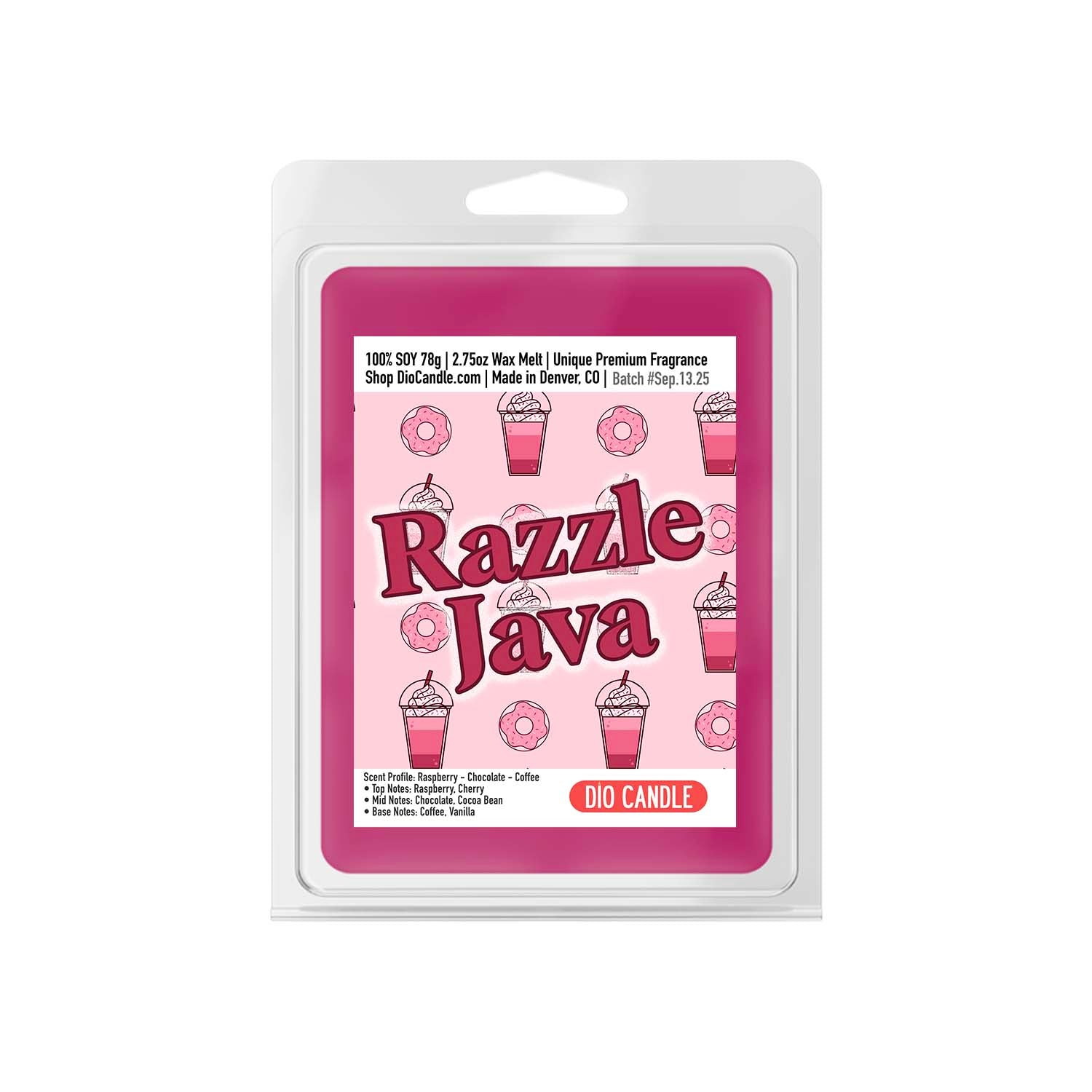 Razzle Java Coffee Candle