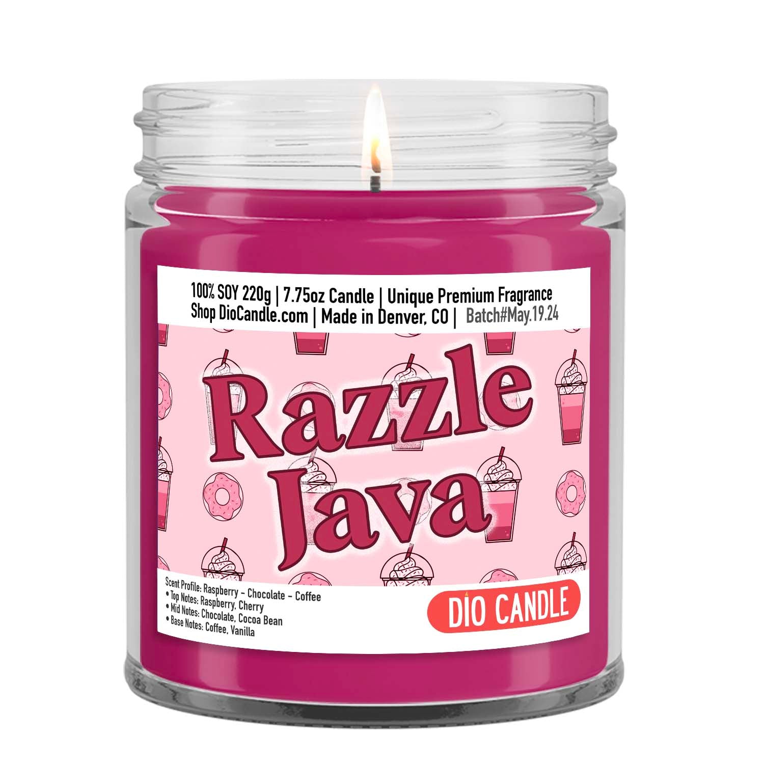Razzle Java Coffee Candle