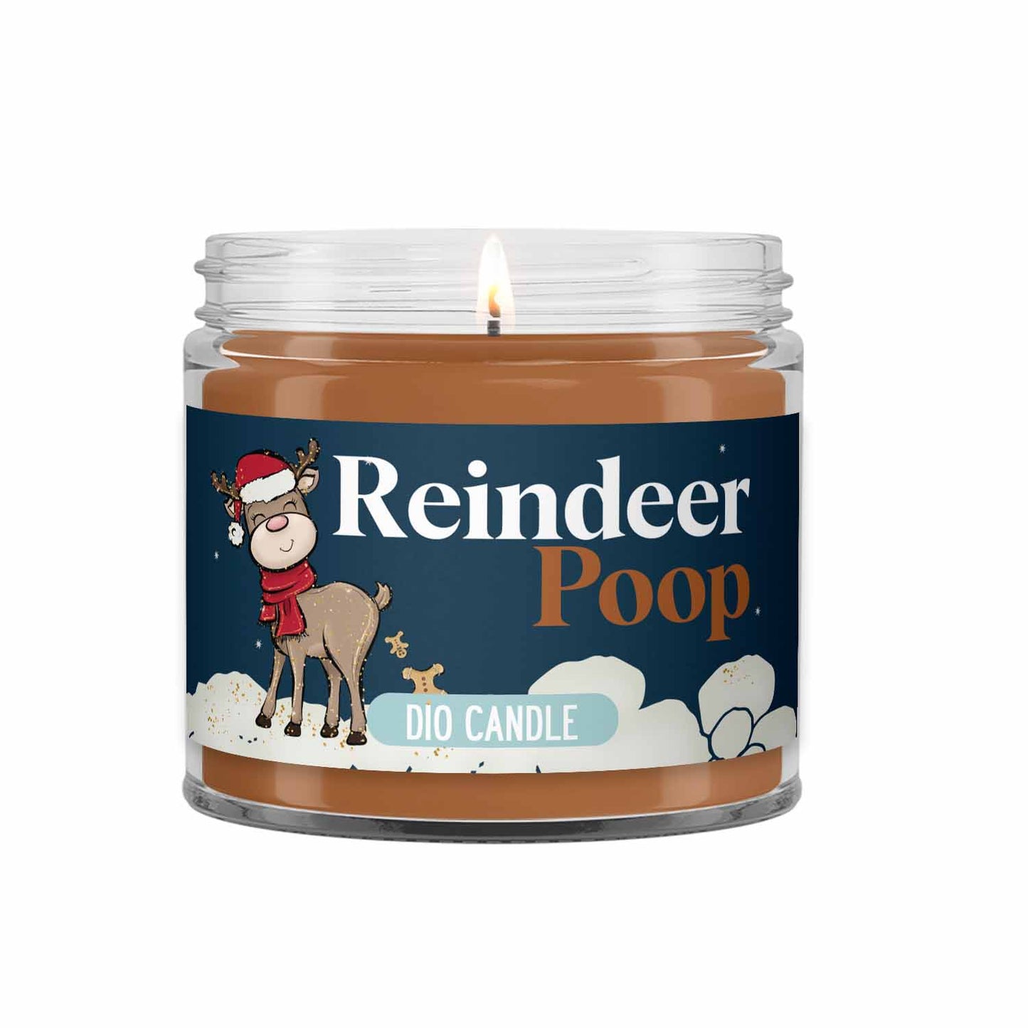 Reindeer Poop Candle