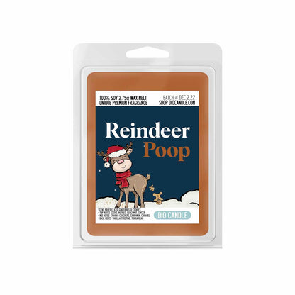 Reindeer Poop Candle