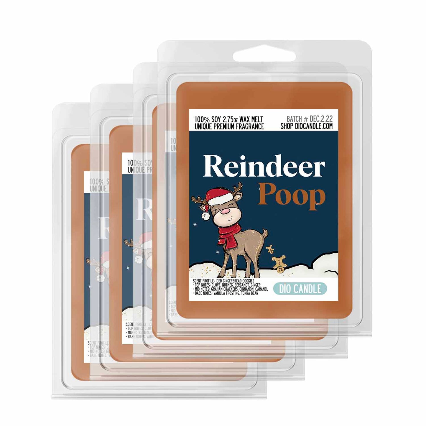 Reindeer Poop Candle