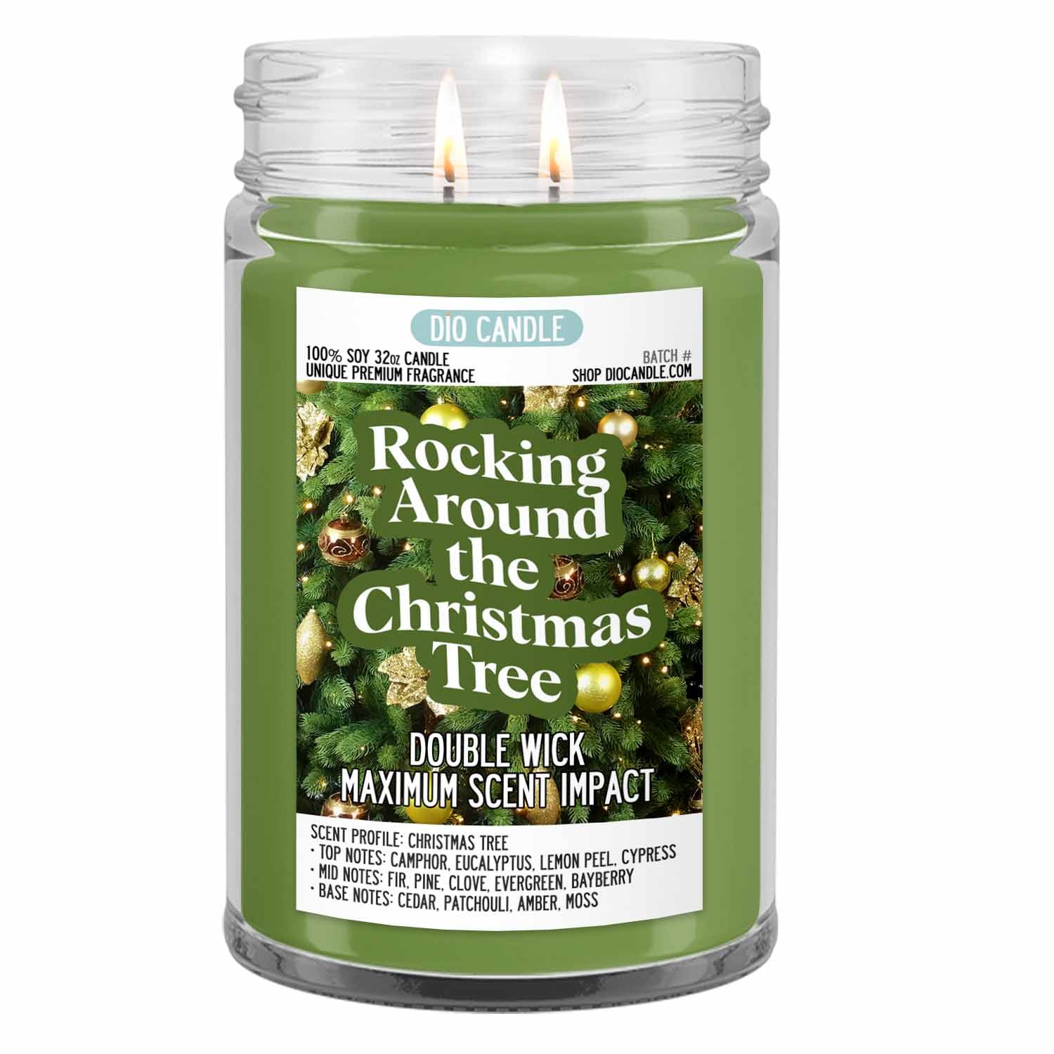 Rocking Around the Christmas Tree Candle