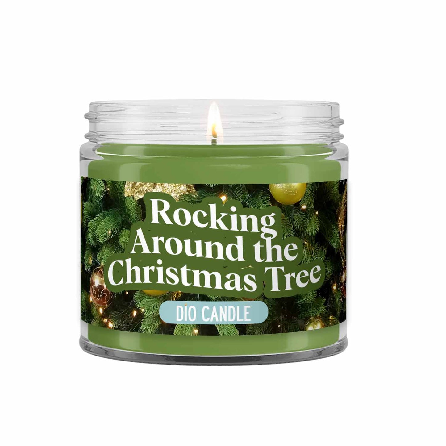 Rocking Around the Christmas Tree Candle