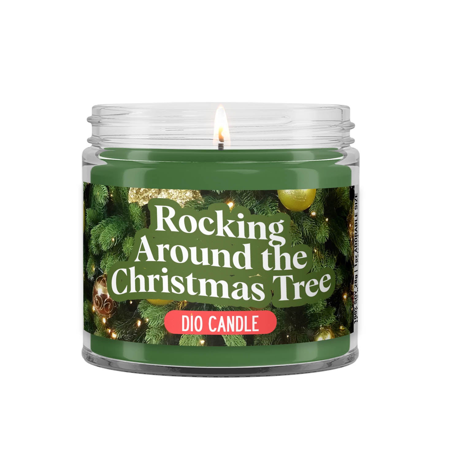 Rocking Around the Christmas Tree Candle