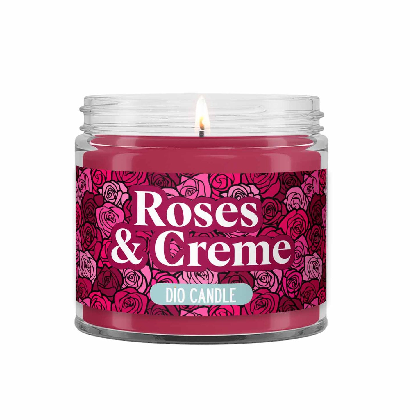 Roses and Creme Candle