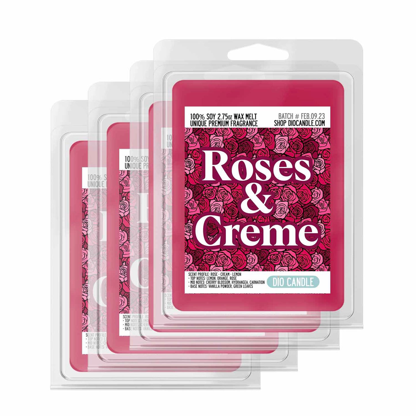 Roses and Creme Candle