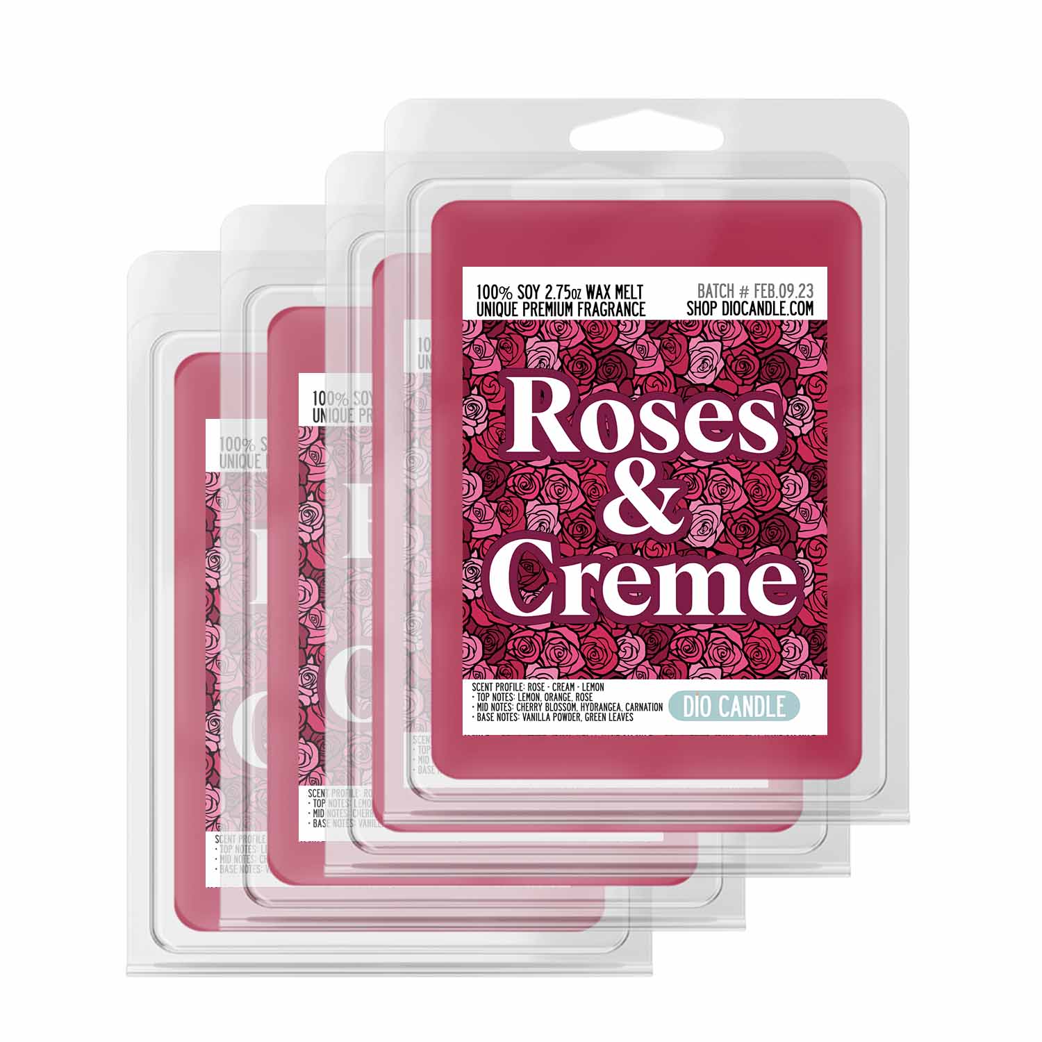 Roses and Creme Candle