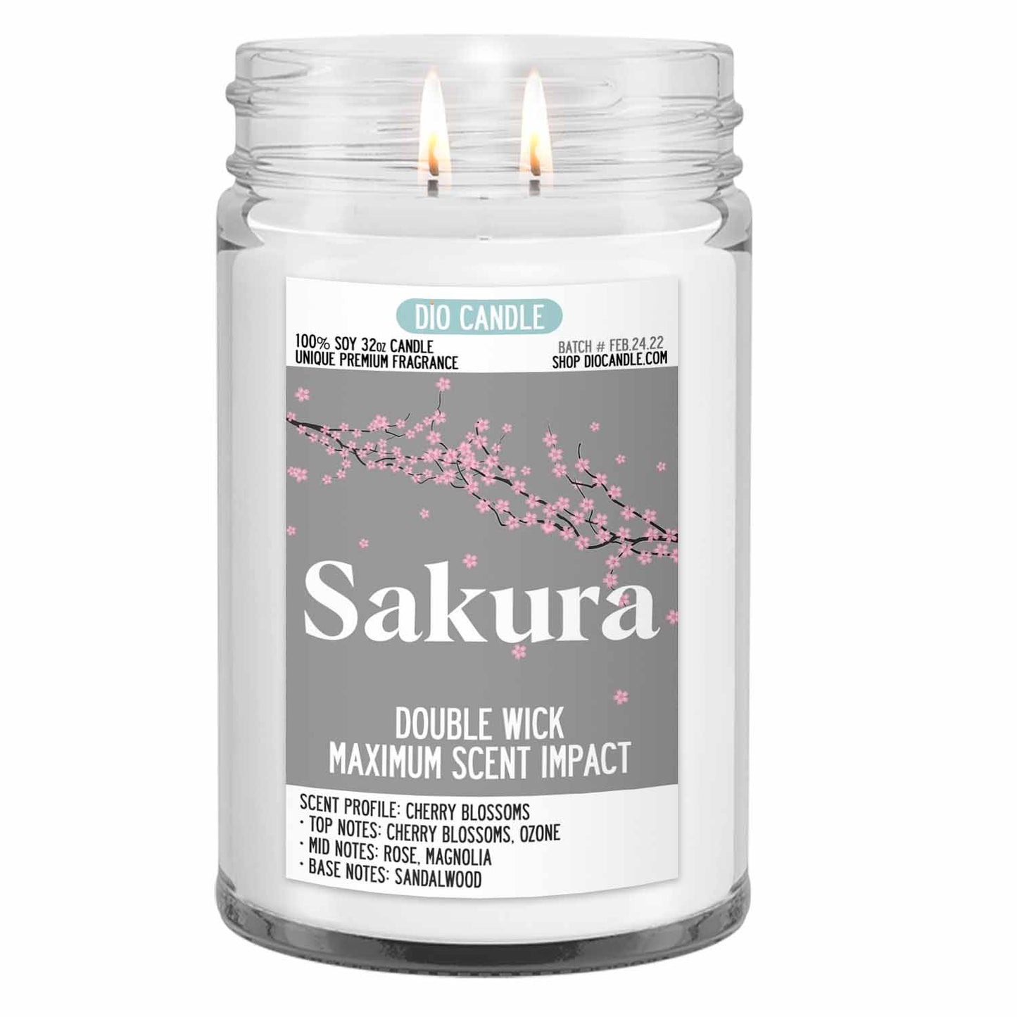 Sakura Candle