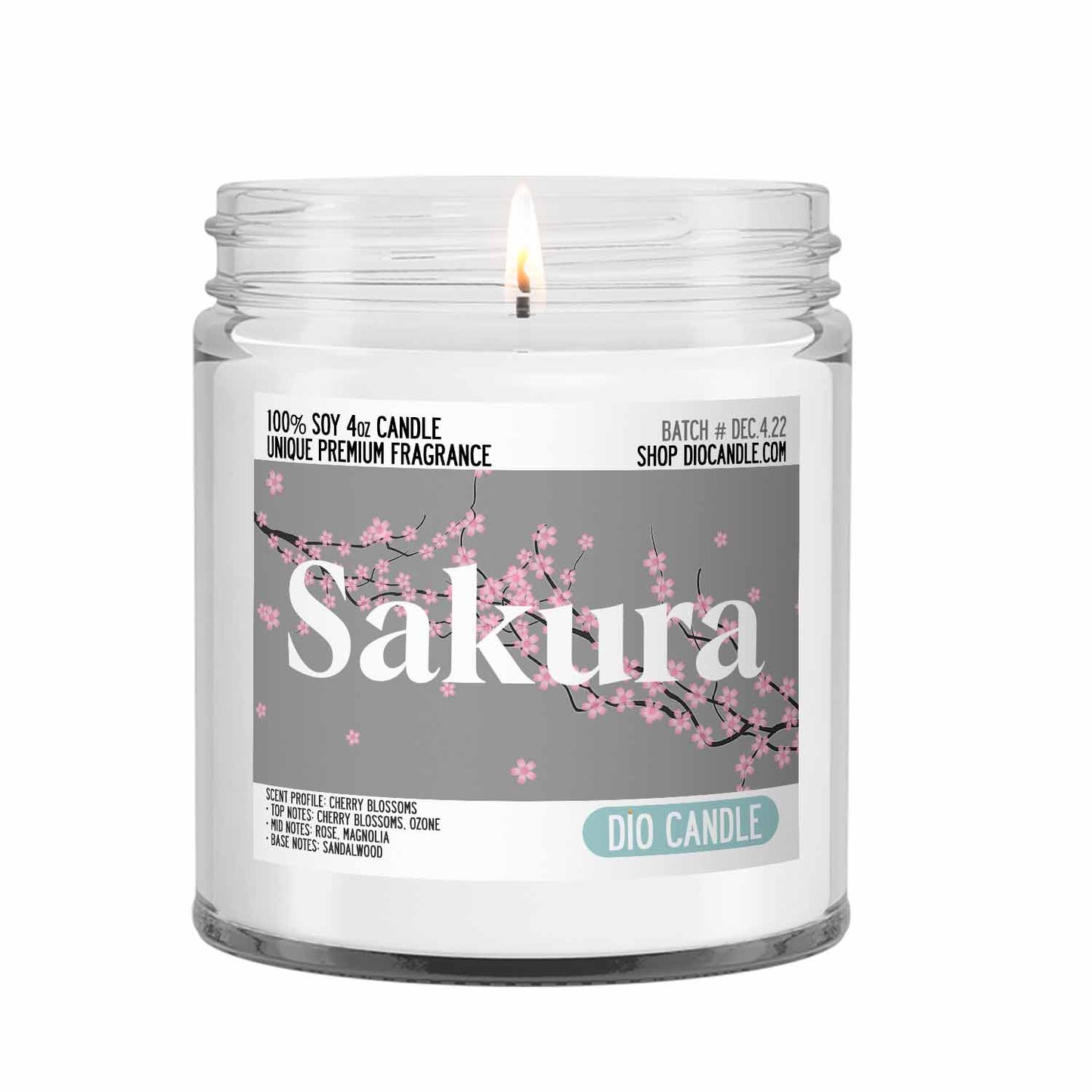 Sakura Candle