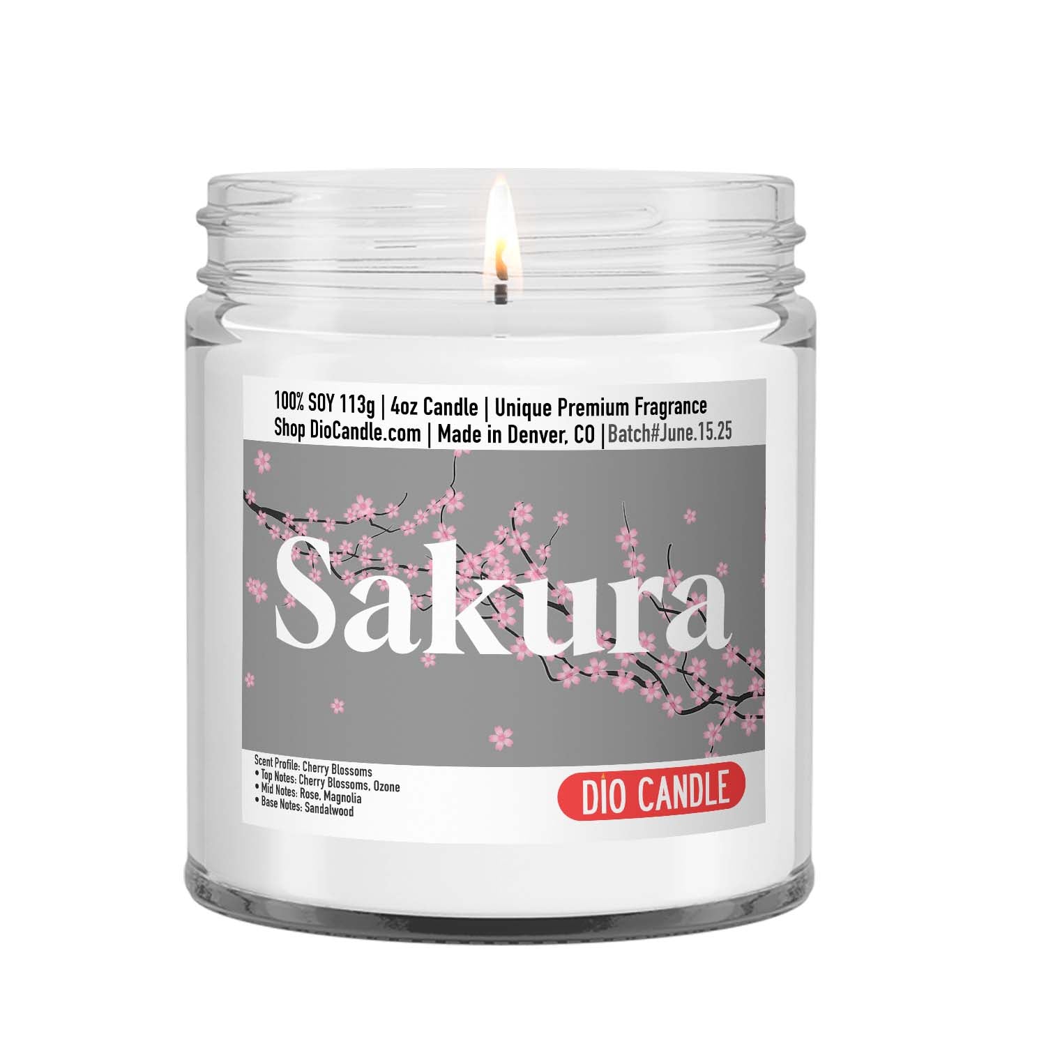 Sakura Candle