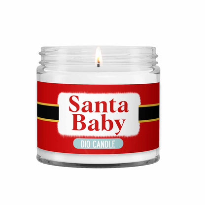 Santa Baby Candle