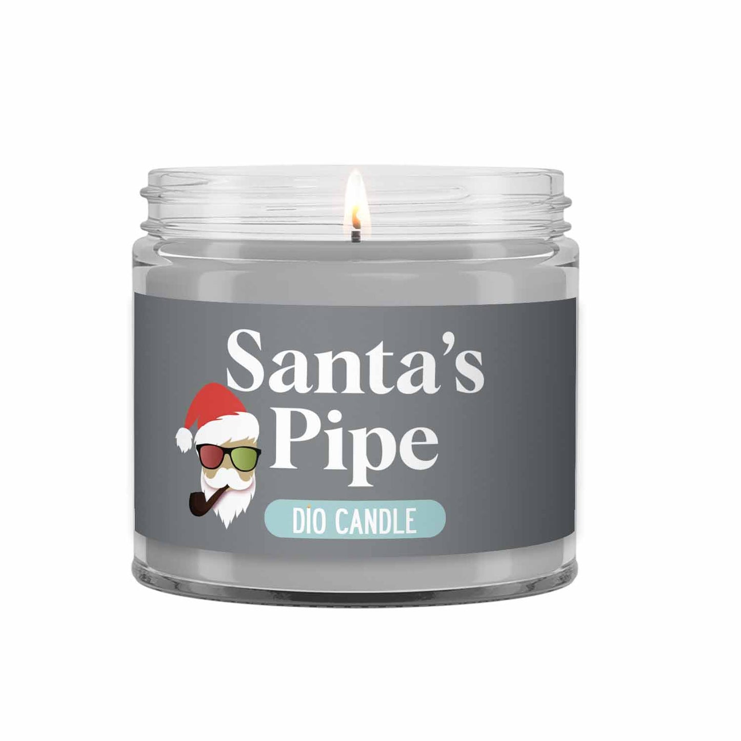 Santa's Pipe Candle