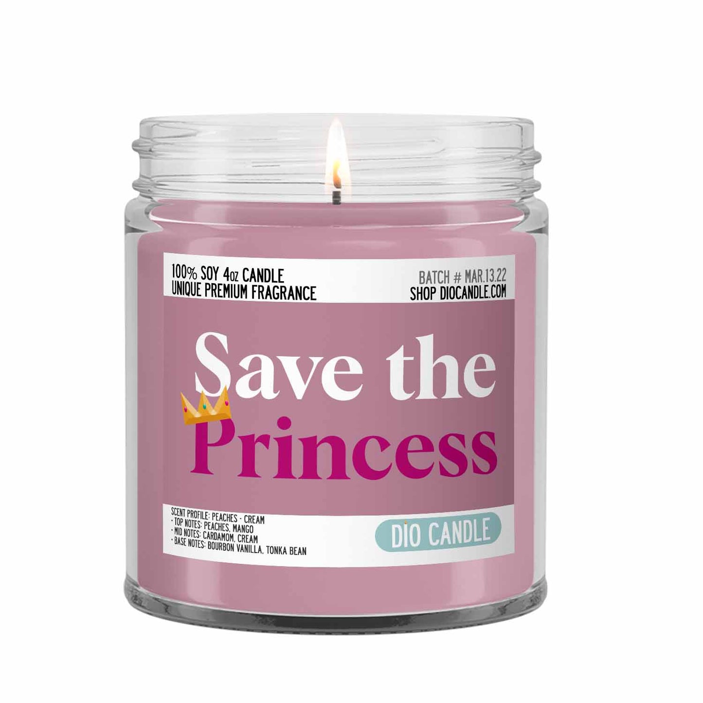 Save the Princess Candle