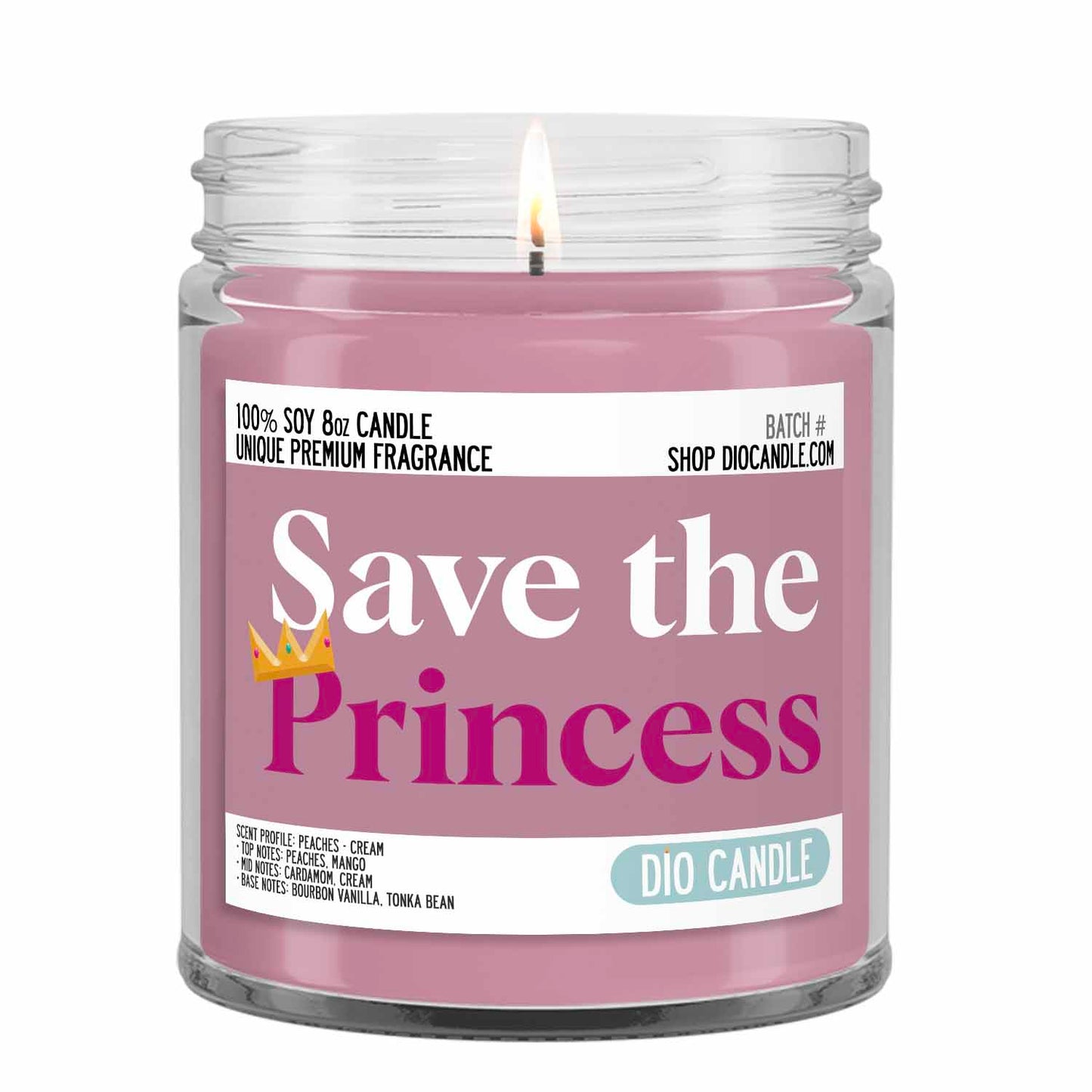 Save the Princess Candle