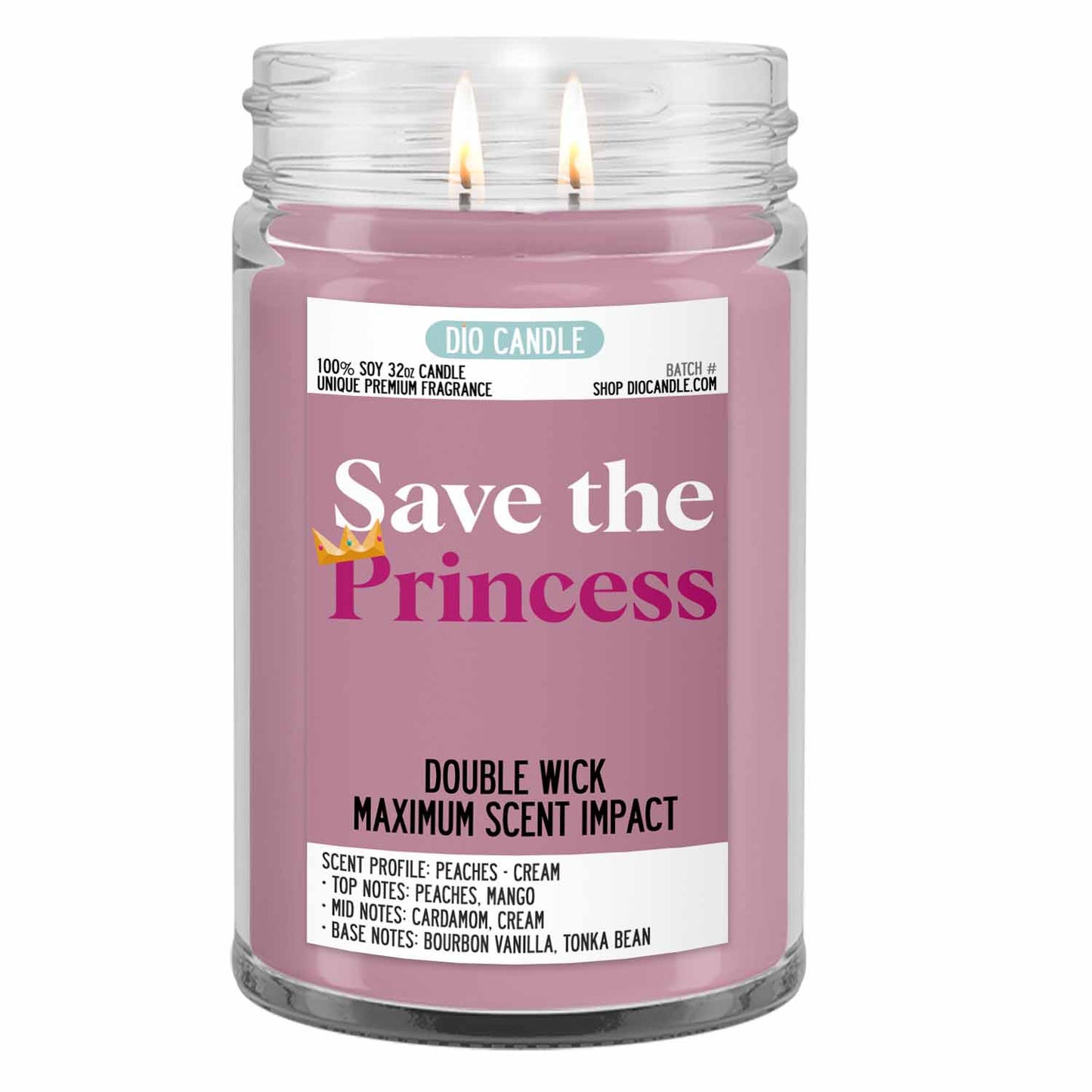 Save the Princess Candle