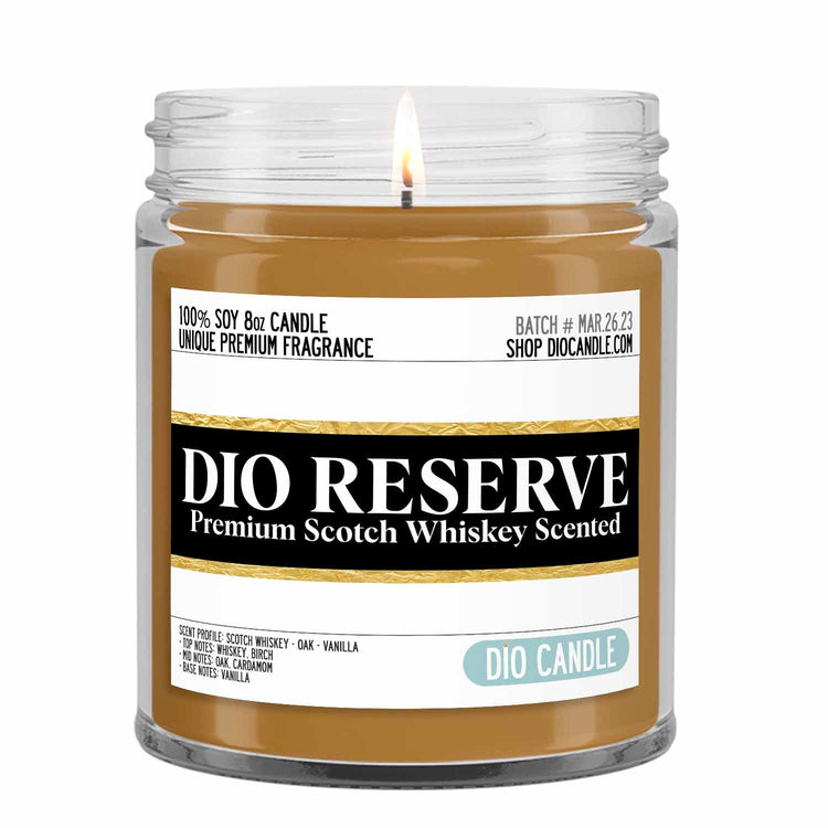Scotch Whiskey Candle
