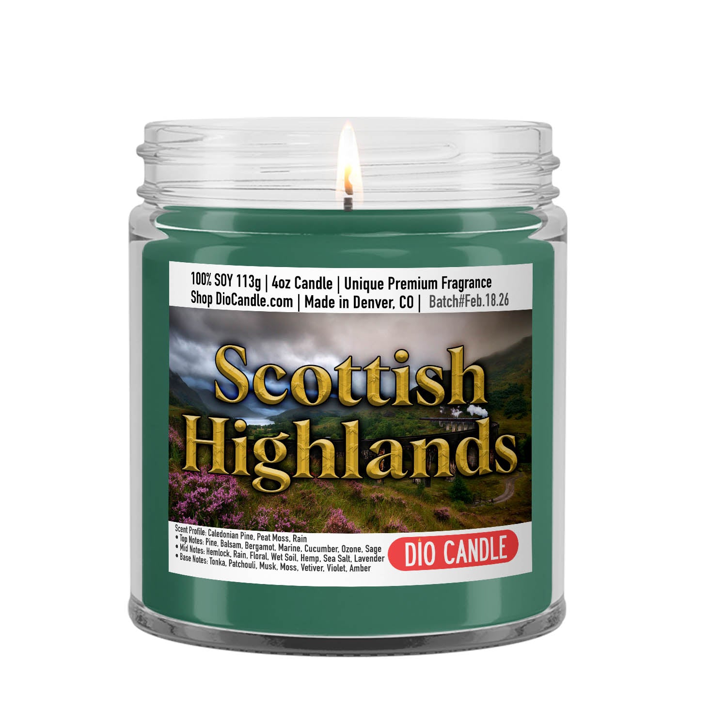 Scottish Highlands Candle