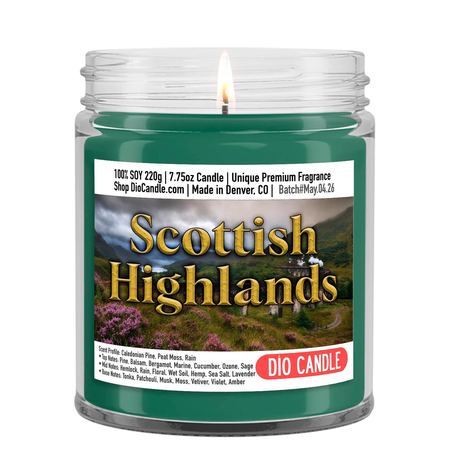 Scottish Highlands Candle