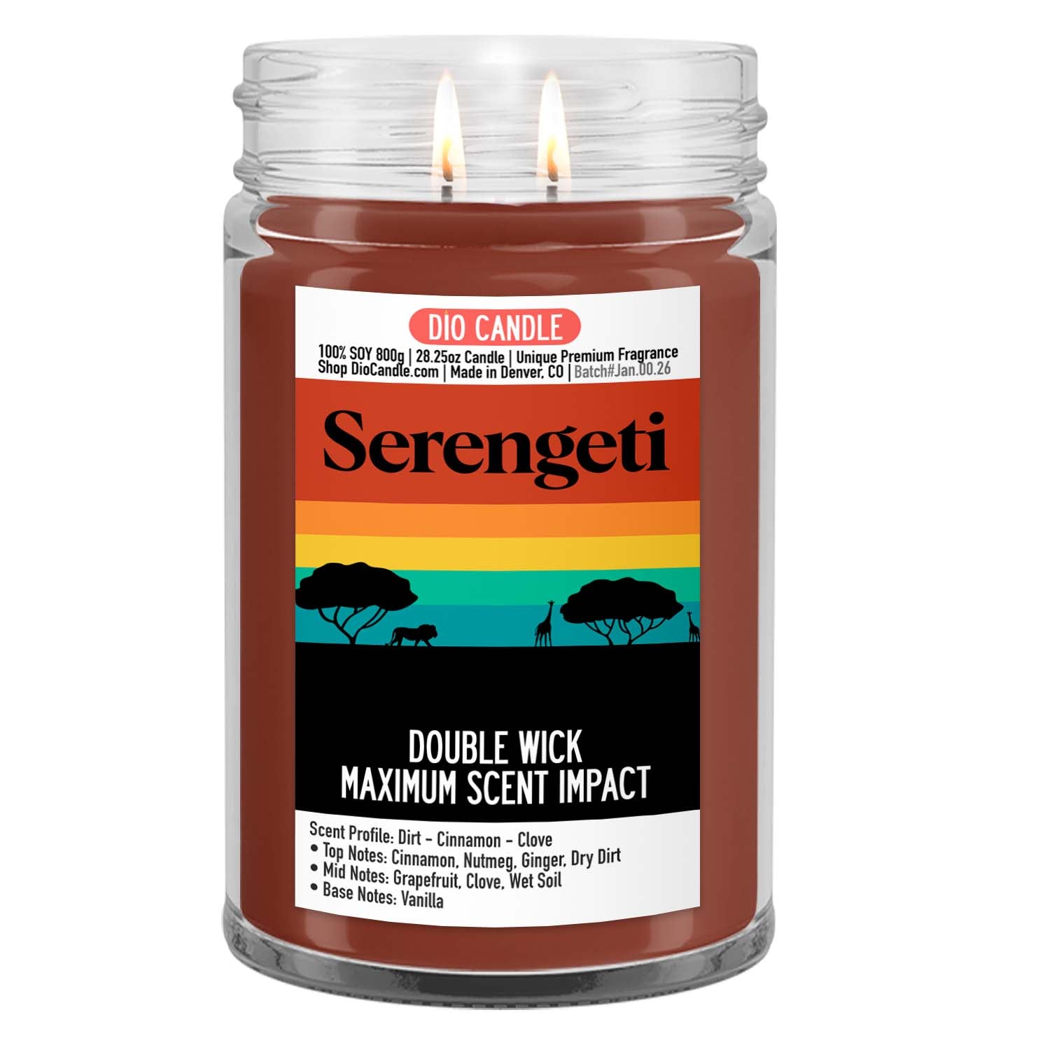 Serengeti Candle