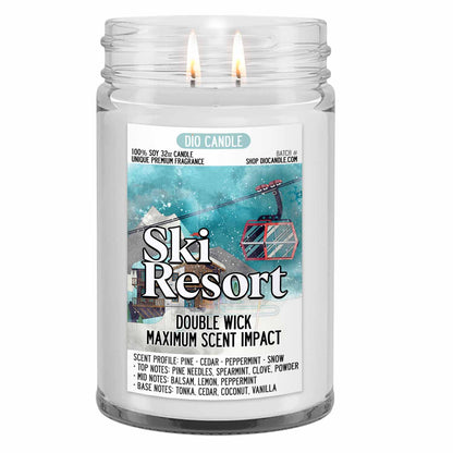 Ski Resort Candle