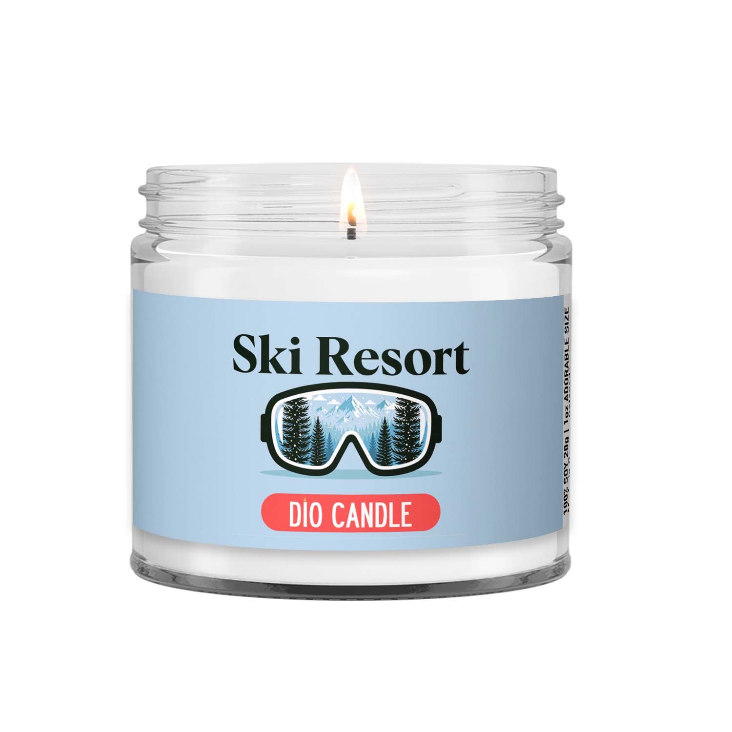 Ski Resort Candle