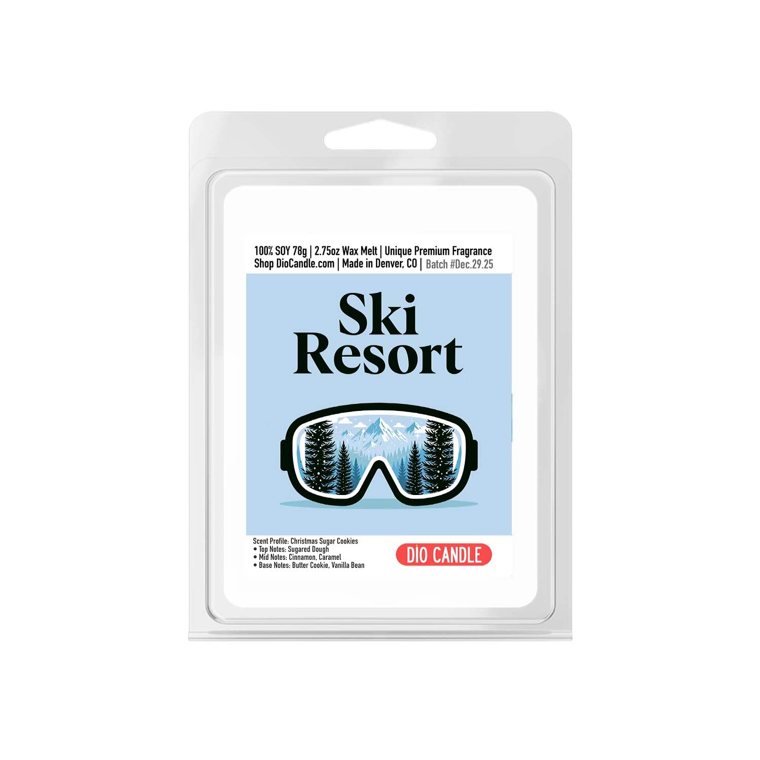 Ski Resort Candle
