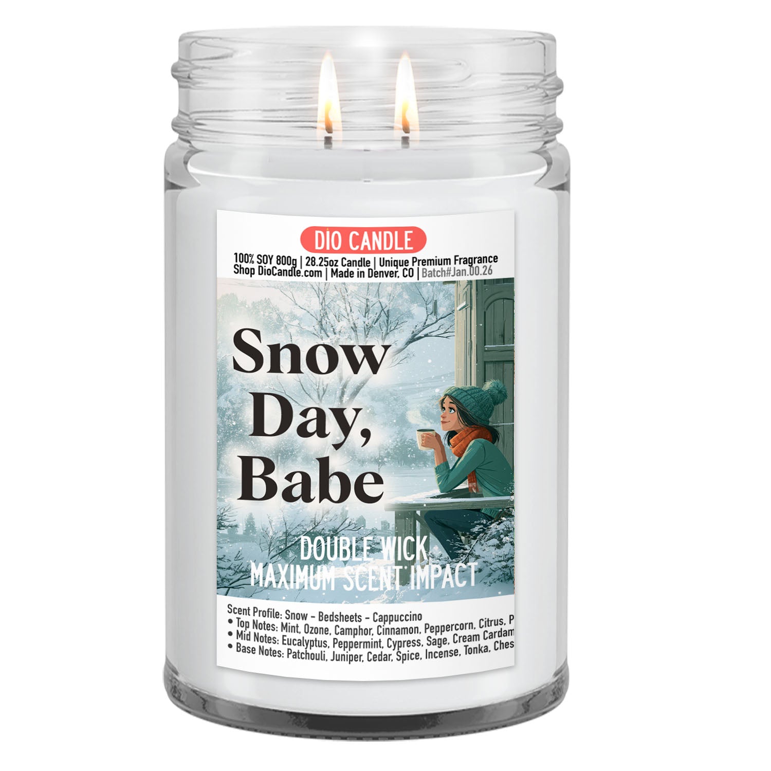 Snow Day, Babe Candle