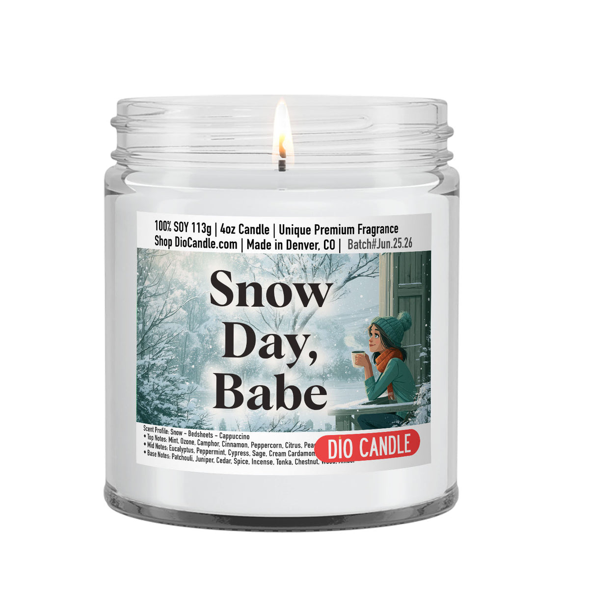 Snow Day, Babe Candle