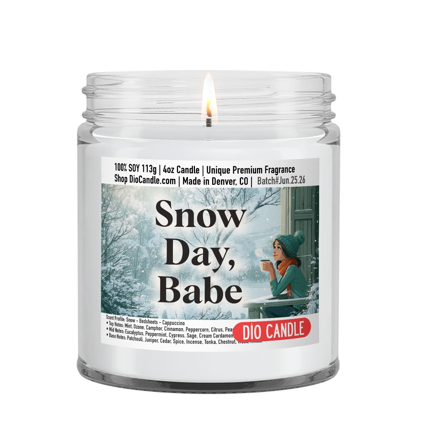 Snow Day, Babe Candle