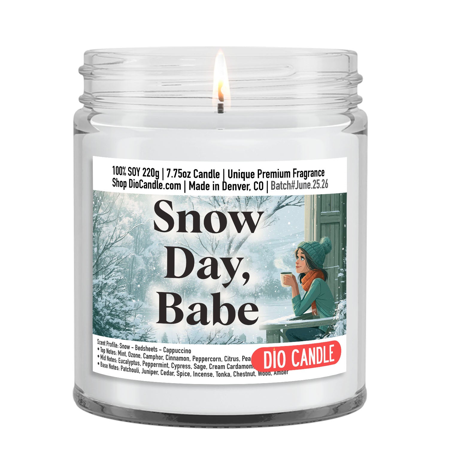 Snow Day, Babe Candle