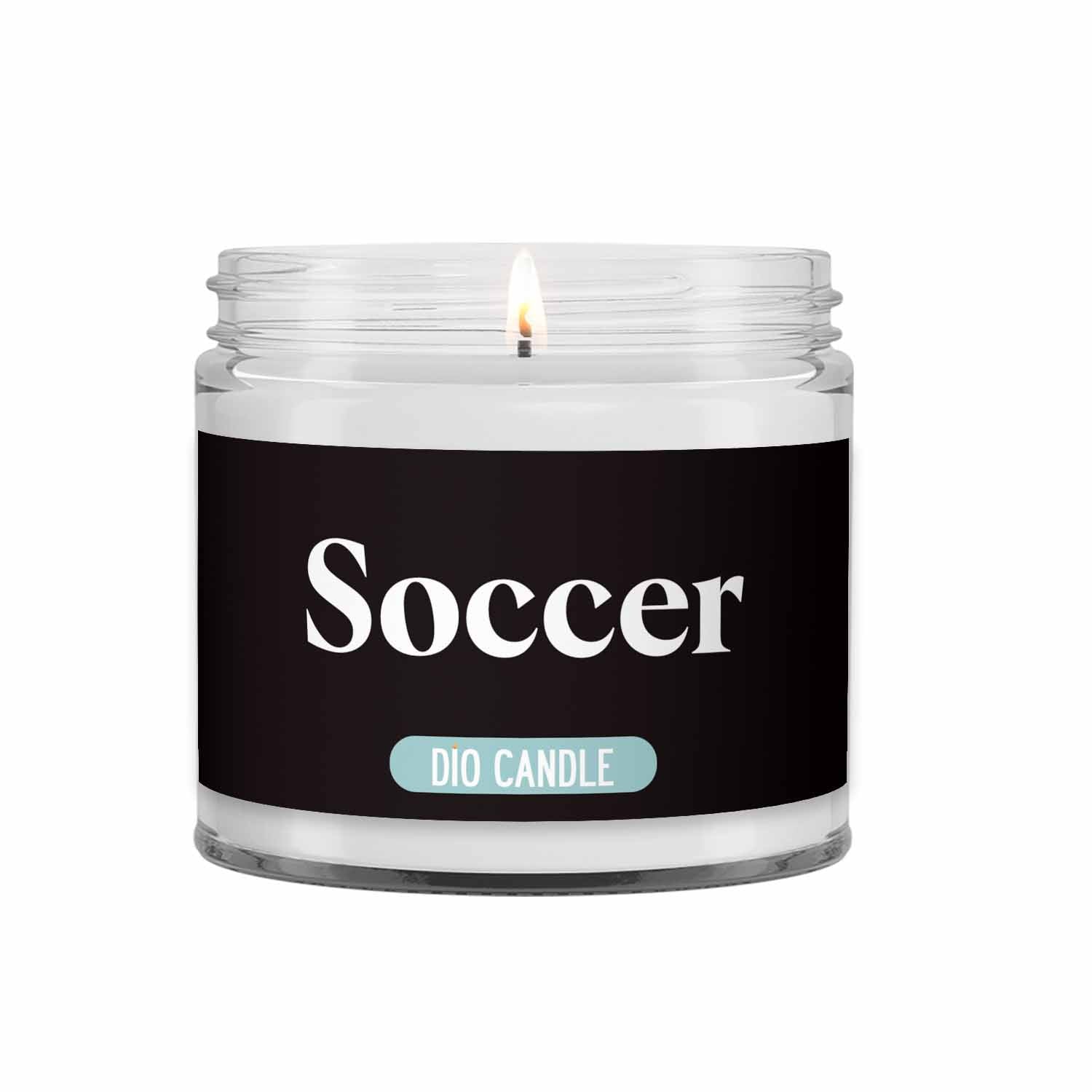 Soccer Candle