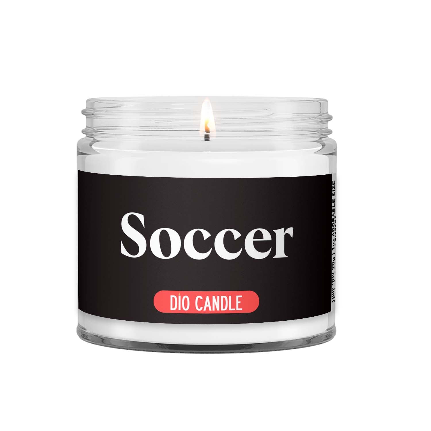 Soccer Candle